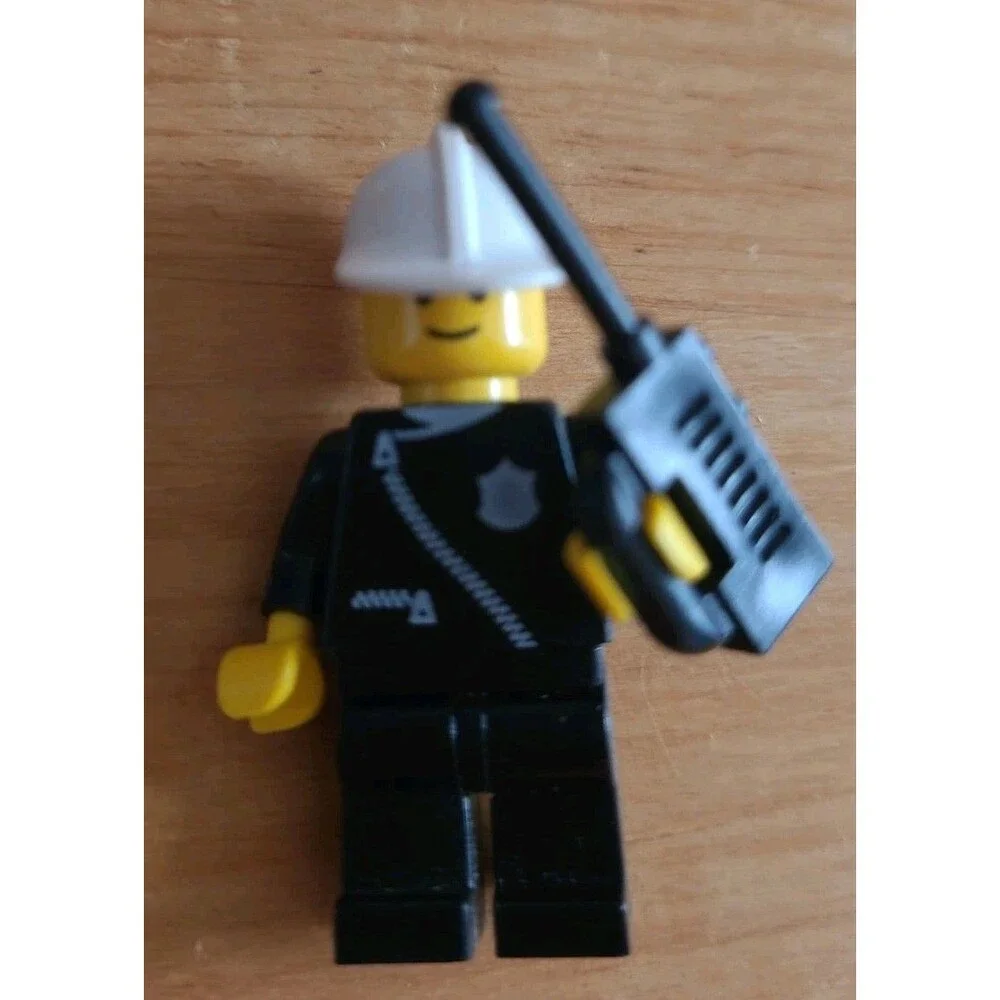 Lot 9 Lego Minifigures Assorted Police Spaceman Firefighters